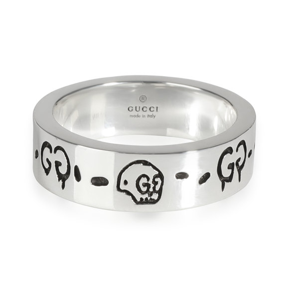 Gucci Ghost Ring Aureco Black Finish in Sterling Silver
